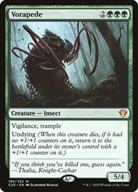 Vorapede - Commander 2020 - Magic: The Gathering card