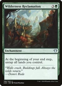 Wilderness Reclamation - Commander 2020 - Magic: The Gathering card