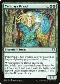 Yavimaya Dryad - Commander 2020 - Magic: The Gathering card