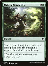 Natural Connection - Commander 2020 - Magic: The Gathering card