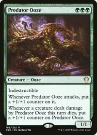 Predator Ooze - Commander 2020 - Magic: The Gathering card