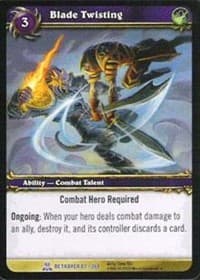 Blade Twisting - Servants of the Betrayer - WoW card