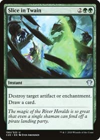 Slice in Twain - Commander 2020 - Magic: The Gathering card