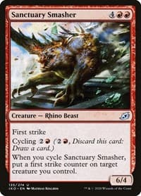 Sanctuary Smasher - Ikoria: Lair of Behemoths - Magic: The Gathering card