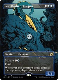 Sea-Dasher Octopus (Showcase) - Ikoria: Lair of Behemoths - Magic: The Gathering card