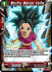 Worthy Warrior Kefla (Divine Multiverse Draft Tournament) - Tournament Promotion Cards - Dragon Ball Super: Masters card
