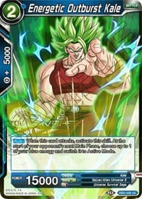 Energetic Outburst Kale (Divine Multiverse Draft Tournament) - Tournament Promotion Cards - Dragon Ball Super: Masters card