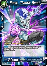 Frost, Chaotic Burst (Divine Multiverse Draft Tournament) - Tournament Promotion Cards - Dragon Ball Super: Masters card