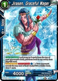 Jirasen, Graceful Wager (Divine Multiverse Draft Tournament) - Tournament Promotion Cards - Dragon Ball Super: Masters card