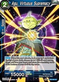 Agu, Virtuous Supremacy (Divine Multiverse Draft Tournament) - Tournament Promotion Cards - Dragon Ball Super: Masters card