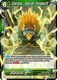 Ganos, Aerial Assault (Divine Multiverse Draft Tournament) - Tournament Promotion Cards - Dragon Ball Super: Masters card