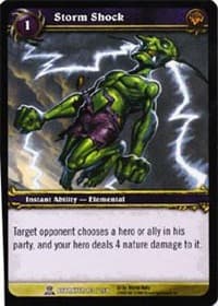 Storm Shock - Servants of the Betrayer - WoW card