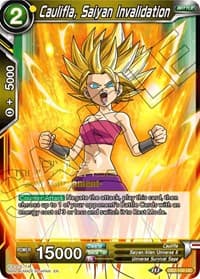 Caulifla, Saiyan Invalidation (Divine Multiverse Draft Tournament) - Tournament Promotion Cards - Dragon Ball Super: Masters card