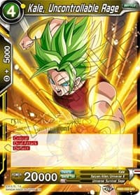 Kale, Uncontrollable Rage (Divine Multiverse Draft Tournament) - Tournament Promotion Cards - Dragon Ball Super: Masters card