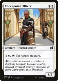 Checkpoint Officer - Ikoria: Lair of Behemoths - Magic: The Gathering card