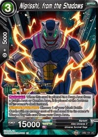 Nigrisshi, from the Shadows (Divine Multiverse Draft Tournament) - Tournament Promotion Cards - Dragon Ball Super: Masters card