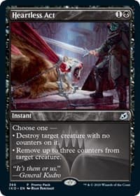 Heartless Act - Promo Pack: Ikoria - Magic: The Gathering card