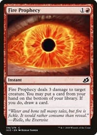 Fire Prophecy - Ikoria: Lair of Behemoths - Magic: The Gathering card