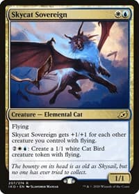 Skycat Sovereign - Ikoria: Lair of Behemoths - Magic: The Gathering card