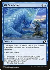 Of One Mind - Ikoria: Lair of Behemoths - Magic: The Gathering card