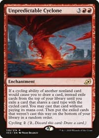 Unpredictable Cyclone - Ikoria: Lair of Behemoths - Magic: The Gathering card