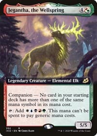 Jegantha, the Wellspring (Extended Art) - Ikoria: Lair of Behemoths - Magic: The Gathering card