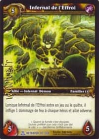Dread Infernal - Servants of the Betrayer - WoW card
