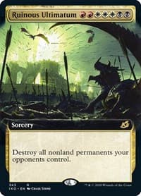 Ruinous Ultimatum (Extended Art) - Ikoria: Lair of Behemoths - Magic: The Gathering card