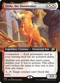 Zirda, the Dawnwaker (Extended Art) - Ikoria: Lair of Behemoths - Magic: The Gathering card