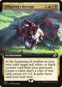 Offspring's Revenge (Extended Art) - Ikoria: Lair of Behemoths - Magic: The Gathering card