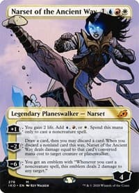Narset of the Ancient Way (Borderless) - Ikoria: Lair of Behemoths - Magic: The Gathering card