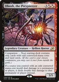 Obosh, the Preypiercer - Ikoria: Lair of Behemoths - Magic: The Gathering card