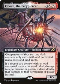 Obosh, the Preypiercer (Extended Art) - Ikoria: Lair of Behemoths - Magic: The Gathering card