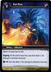 Fel Fire - Servants of the Betrayer - WoW card