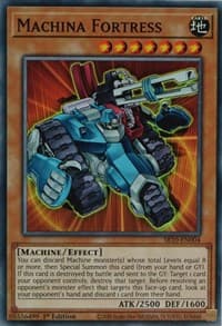 Machina Fortress - Structure Deck: Mechanized Madness - YuGiOh card