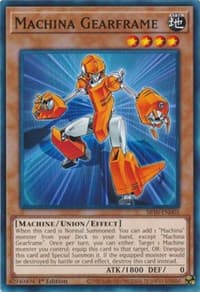 Machina Gearframe - Structure Deck: Mechanized Madness - YuGiOh card