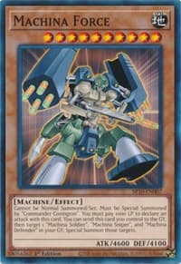 Machina Force - Structure Deck: Mechanized Madness - YuGiOh card