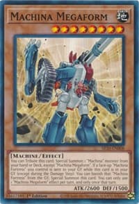 Machina Megaform - Structure Deck: Mechanized Madness - YuGiOh card