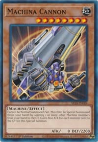 Machina Cannon - Structure Deck: Mechanized Madness - YuGiOh card