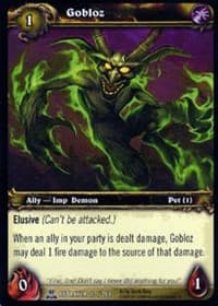 Gobloz - Servants of the Betrayer - WoW card