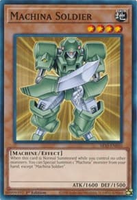 Machina Soldier - Structure Deck: Mechanized Madness - YuGiOh card