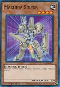Machina Sniper - Structure Deck: Mechanized Madness - YuGiOh card