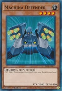 Machina Defender - Structure Deck: Mechanized Madness - YuGiOh card