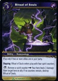 Ritual of Souls - Servants of the Betrayer - WoW card