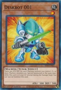 Deskbot 001 - Structure Deck: Mechanized Madness - YuGiOh card