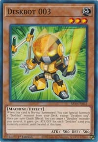 Deskbot 003 - Structure Deck: Mechanized Madness - YuGiOh card