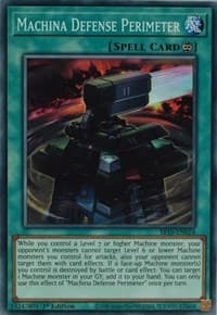 Machina Defense Perimeter - Structure Deck: Mechanized Madness - YuGiOh card