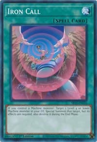 Iron Call - Structure Deck: Mechanized Madness - YuGiOh card