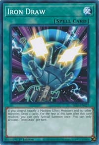 Iron Draw - Structure Deck: Mechanized Madness - YuGiOh card