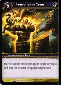 Armed to the Teeth - Servants of the Betrayer - WoW card